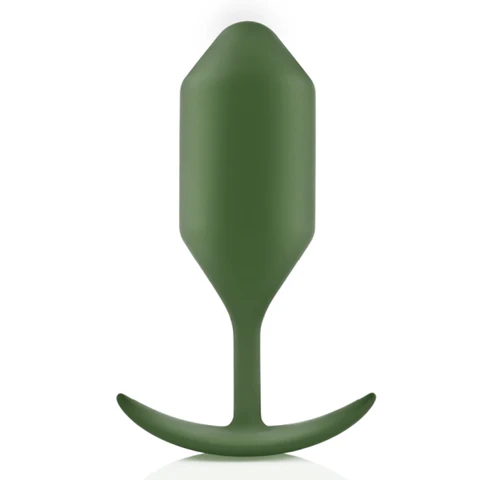 B-Vibe Snug Plug 4 Butt Plug Army