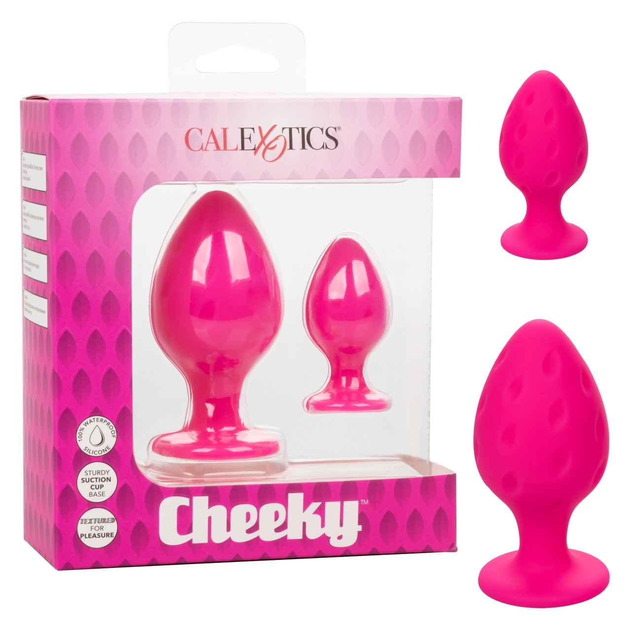 CalExotics Cheeky Plug Set Pink