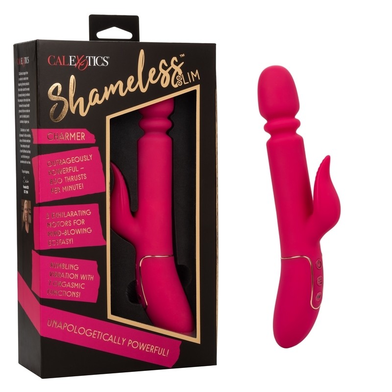 CalExotics Shameless Slim Charmer Thrusting Vibrator