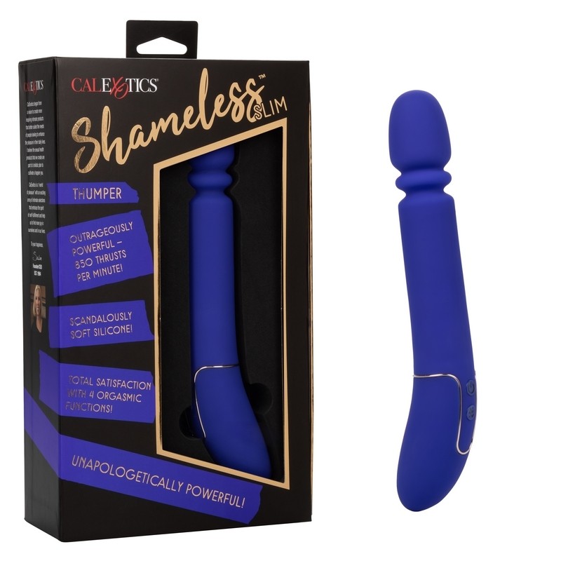 CalExotics Shameless Slim Thumper Thrusting Vibrator