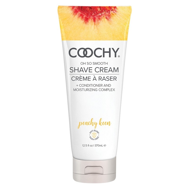 Coochy Oh So Smooth Shave Cream Peachy Keen 12.5oz / 370 ml