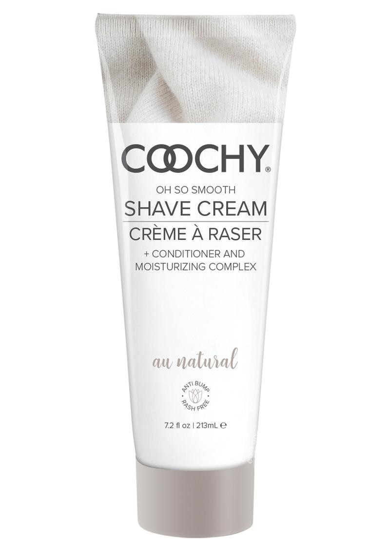 Coochy Oh So Smooth Shave Cream Au Natural 7.2oz / 213 ml HUSH Canada