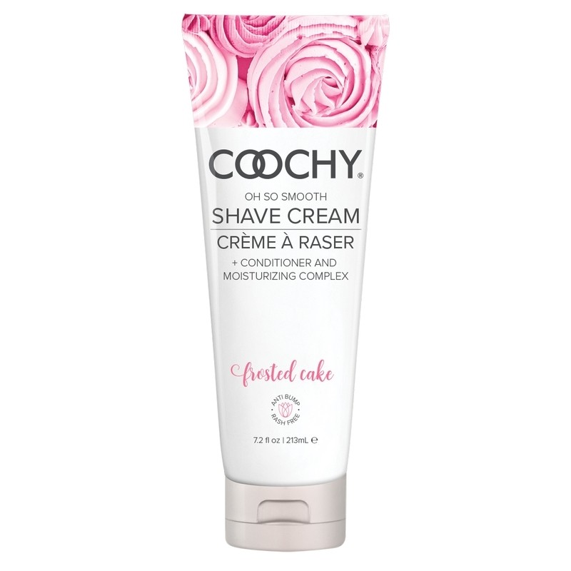 Coochy Oh So Smooth Shave Cream Frosted Cake 7.2oz / 213 ml HUSH Canada
