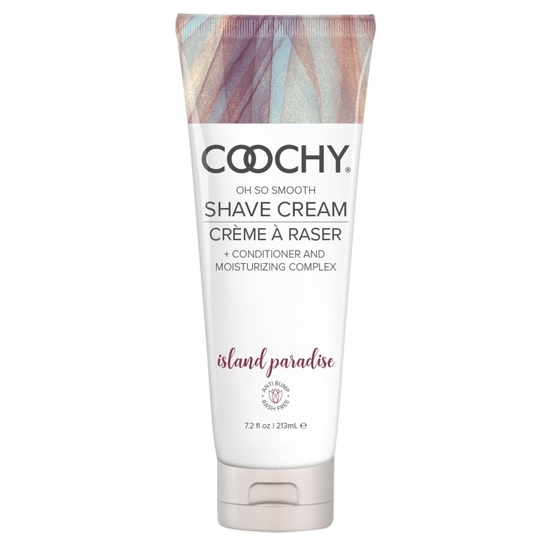 Coochy Oh So Smooth Shave Cream Island Paradise 7.2oz / 213 ml HUSH Canada 1