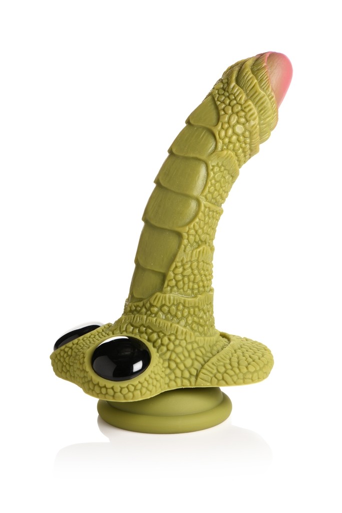 Creature Cocks Swamp Monster Green Scaly Dildo