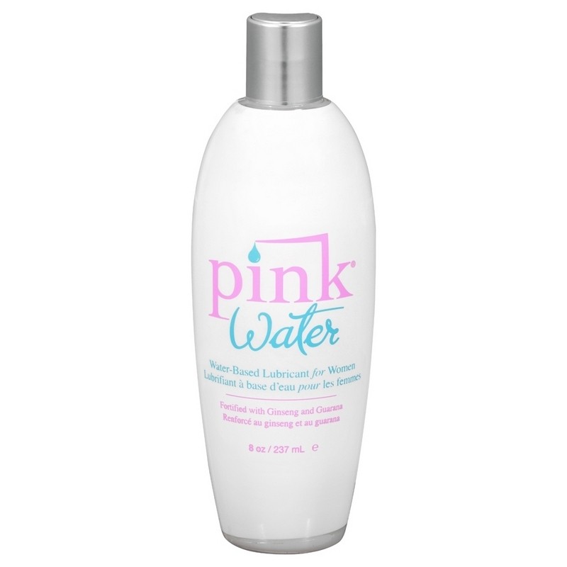 Pink Water Based Lubricant for Women 8oz
