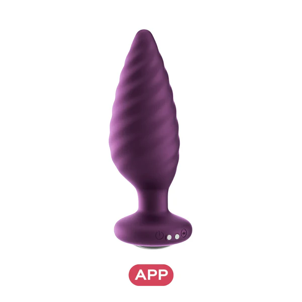 Honey Play Box Noah App-Controlled Rotating Butt Plug Purple