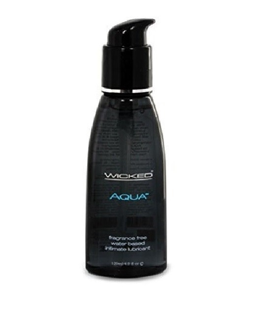 Wicked Aqua Water Based Lubricant 4.0oz
