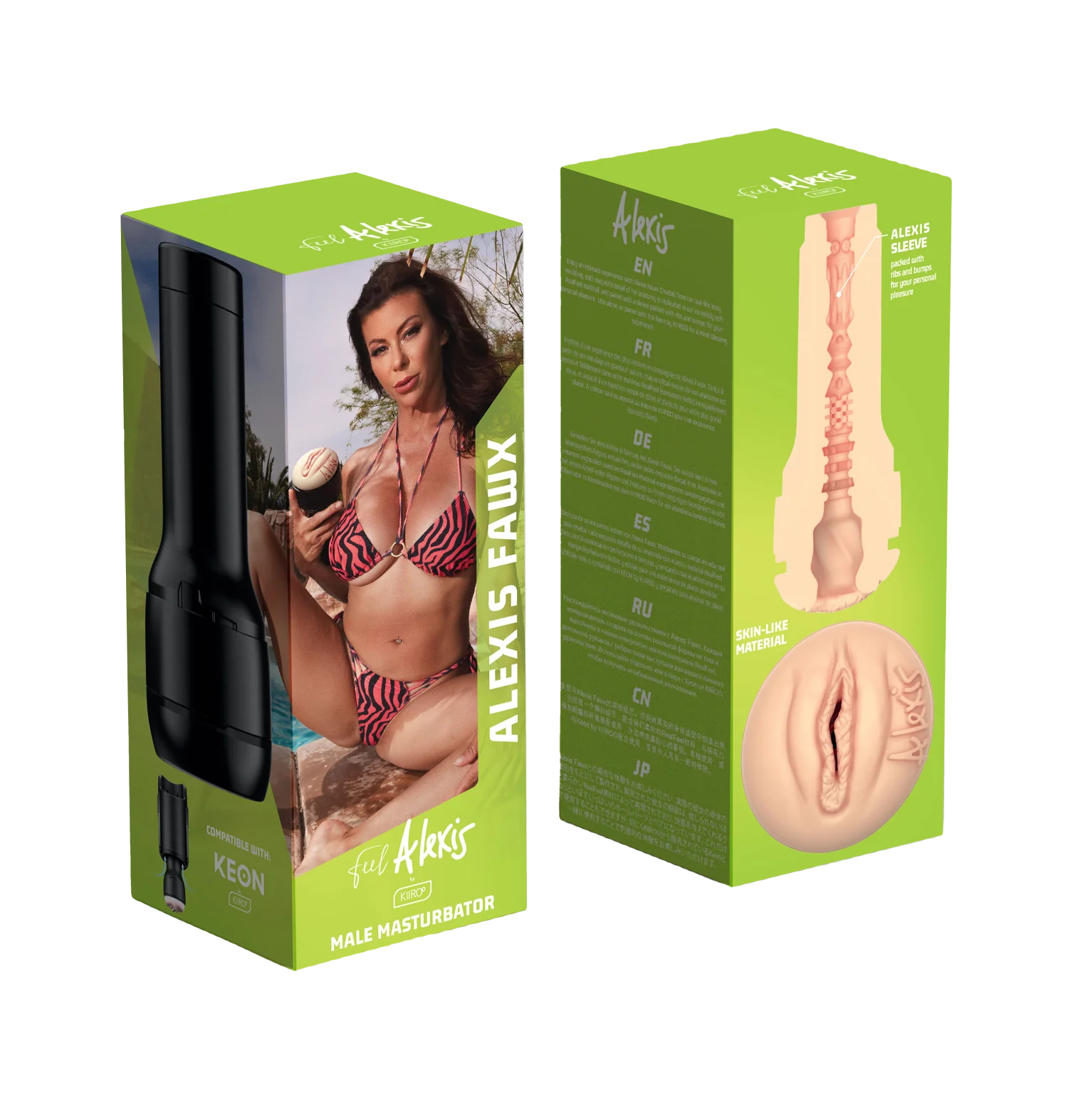 Kiiroo Feel Alexis Fawx Realistic Pussy Stroker