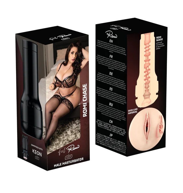 Kiiroo Feel Romi Chase Realistic Pussy Stroker
