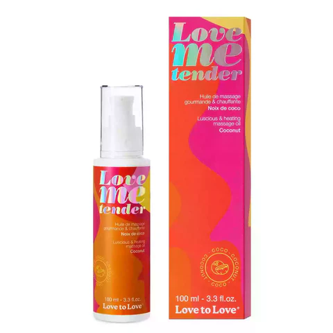 Love to Love Love Me Tender Massage Oil 100mL Coconut