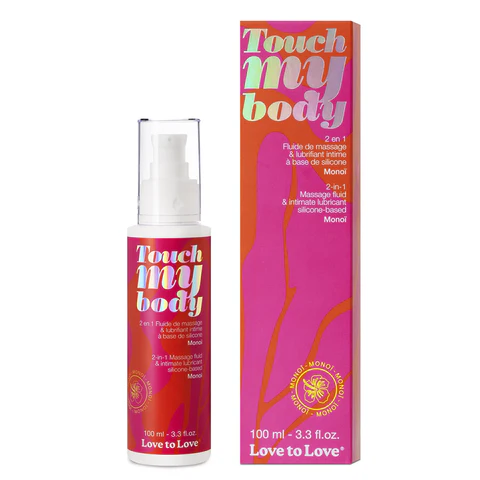Love to Love Touch My Body Massage & Lubricant Tahitian Gardenia