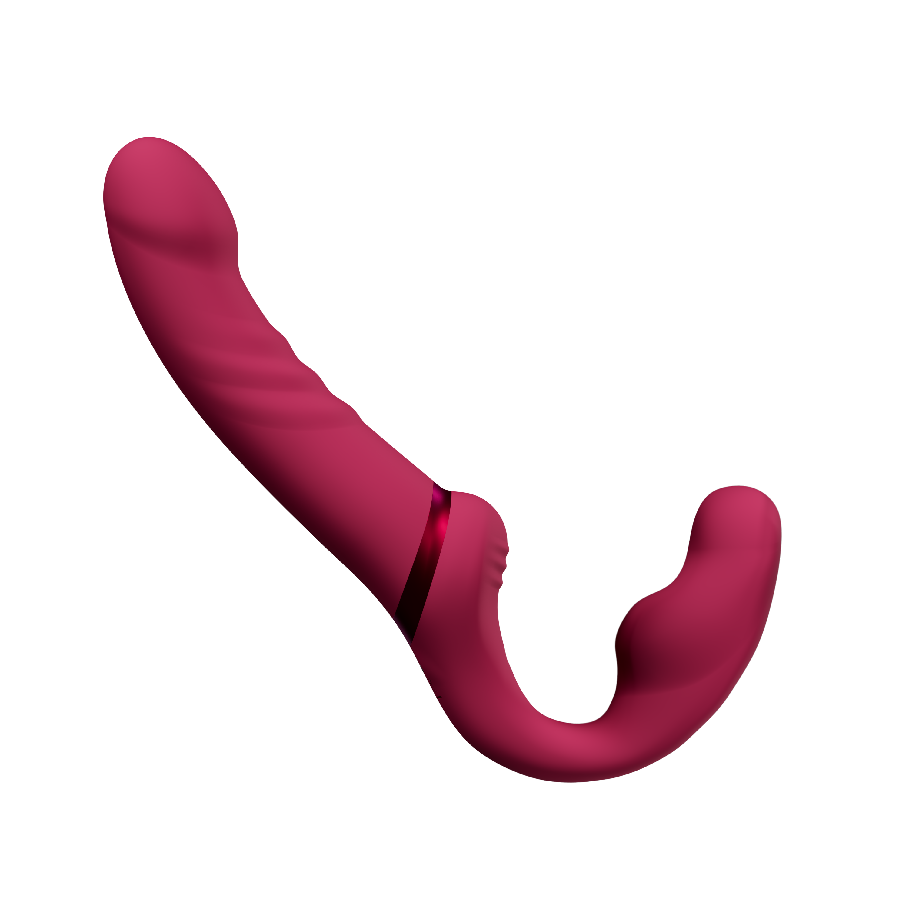 Lovense Lapis App-controlled Vibrating Strapless Strap-on Dildo