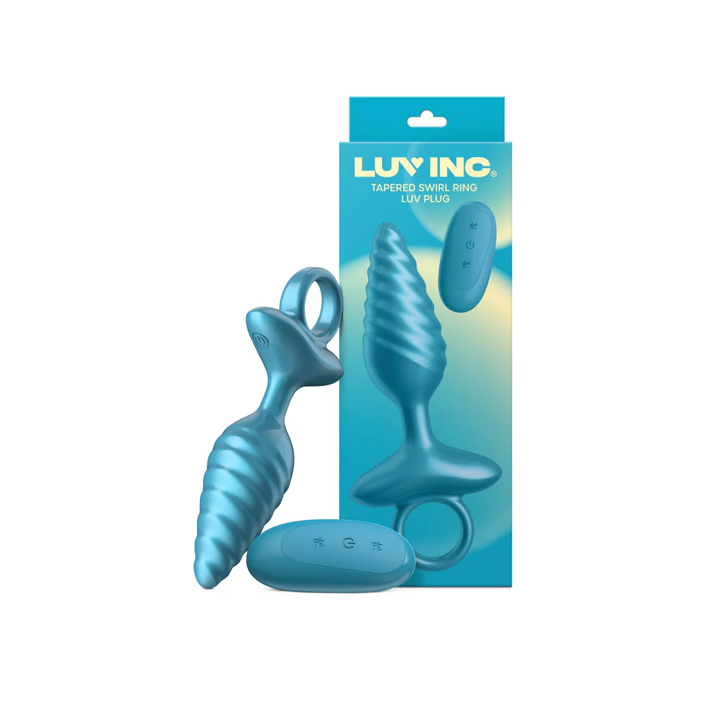 Luv Inc TR59: Rechargeable Tapered Swirl Ring Luv Plug