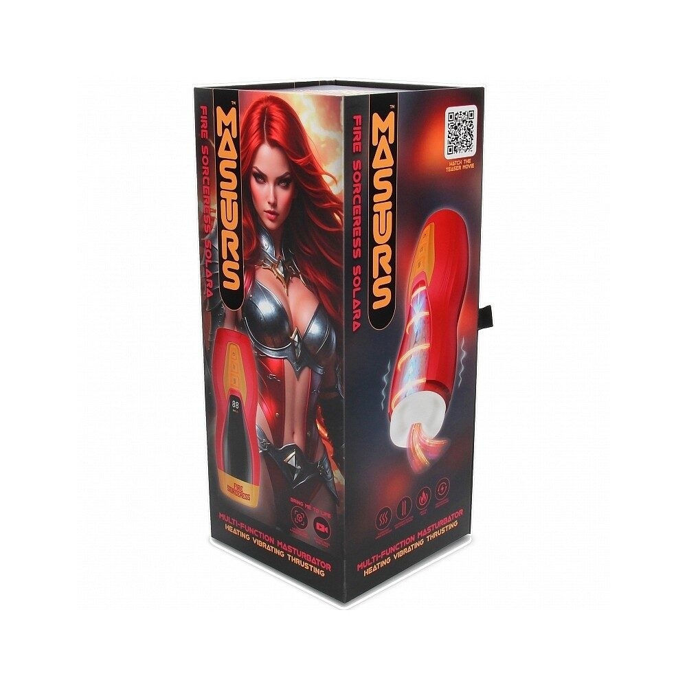 Masturs Multi-Function Masturbator Solara Fire Sorceress