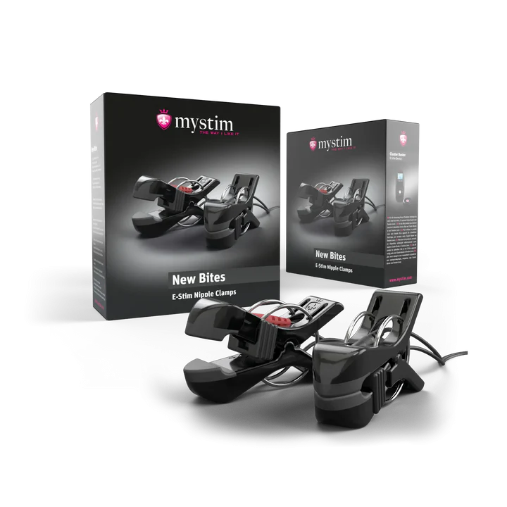 Mystim Barry Bite Bipolar eStim Clamps