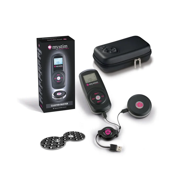 Mystim Cluster Buster Wireless eStim Starter Kit