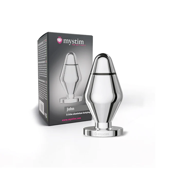 Mystim John Metal eStim Anal Plug