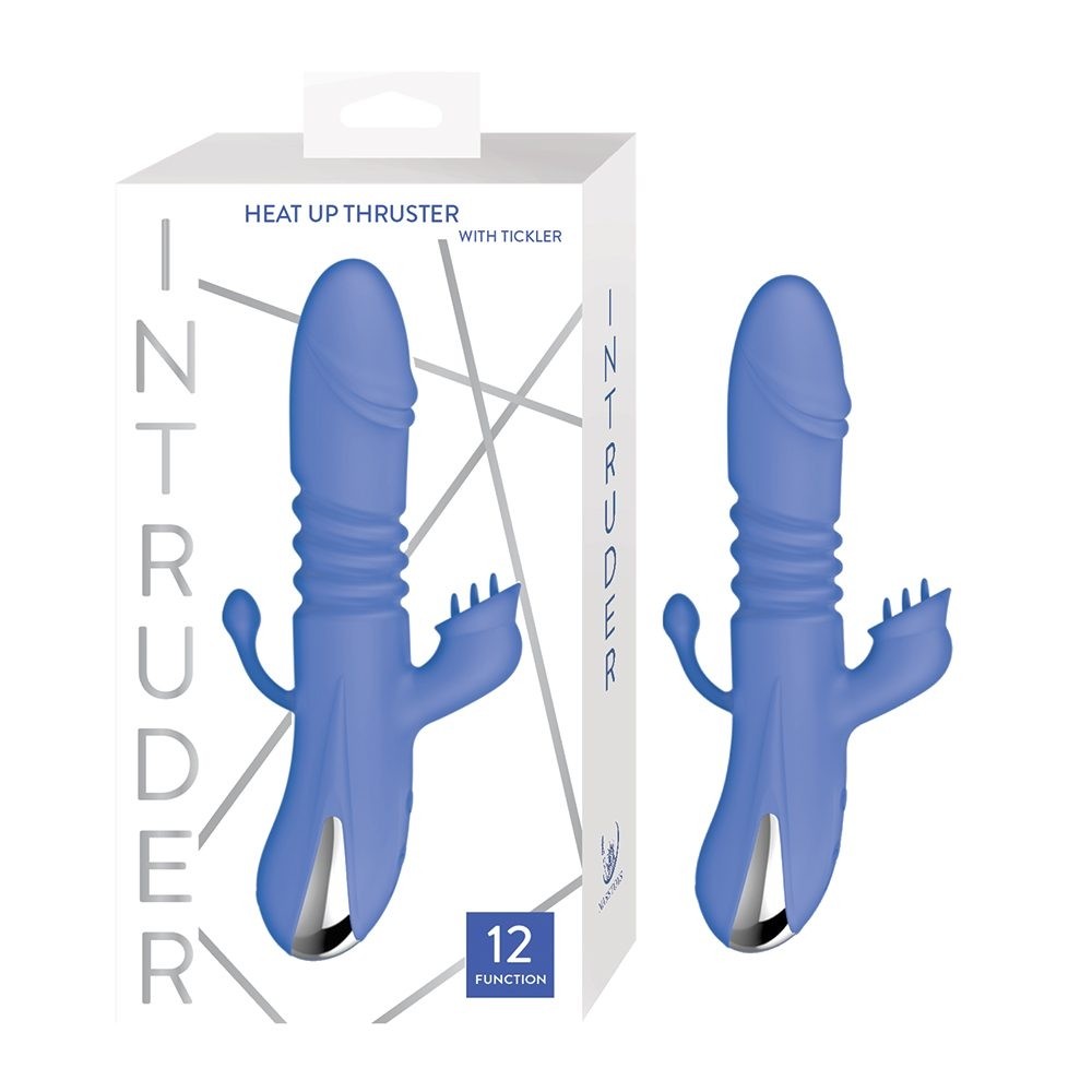 Nasstoys Intruder Heat Up Thruster with Tickler Blue