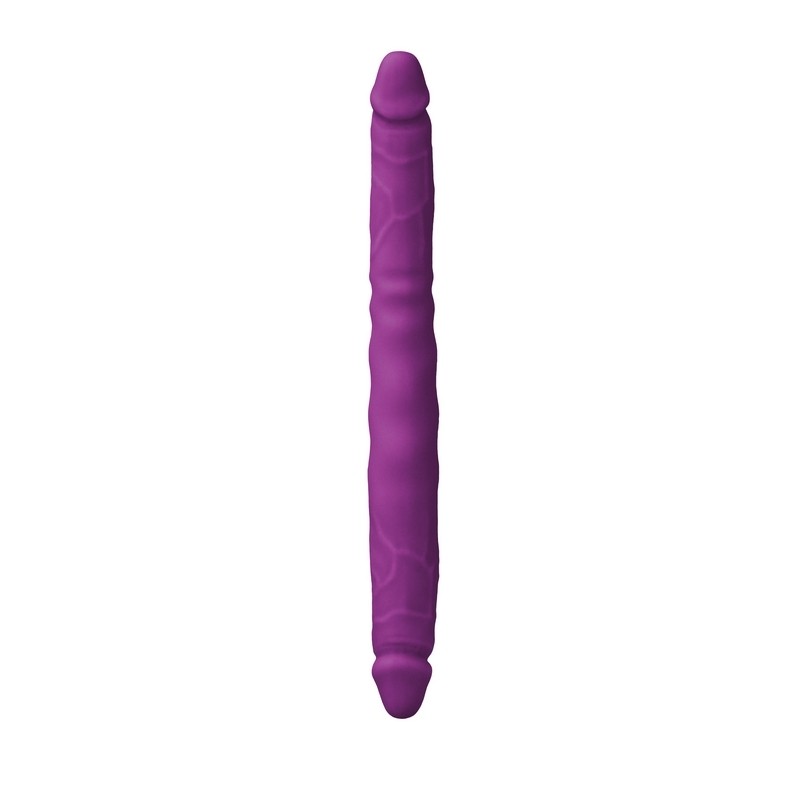 NS Novelties Colours Double Pleasures 12" Double Dildo Purple