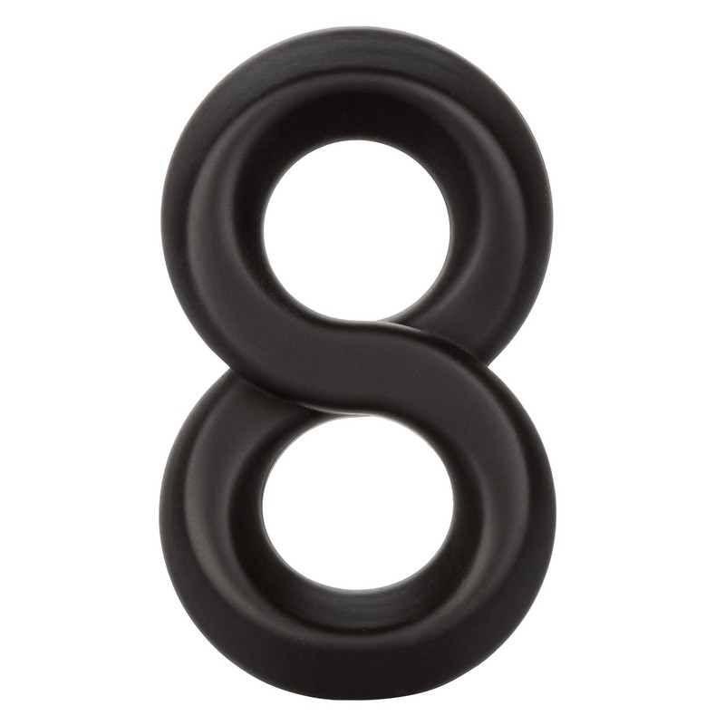 CalExotics Ultra-Soft™ Crazy 8 Dual Silicone Cock Ring
