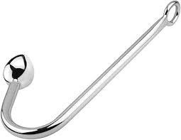 Rouge Stainless Steel Anal Hook