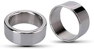 Rouge Stainless Steel Plain Cock Ring - 15mm Thick