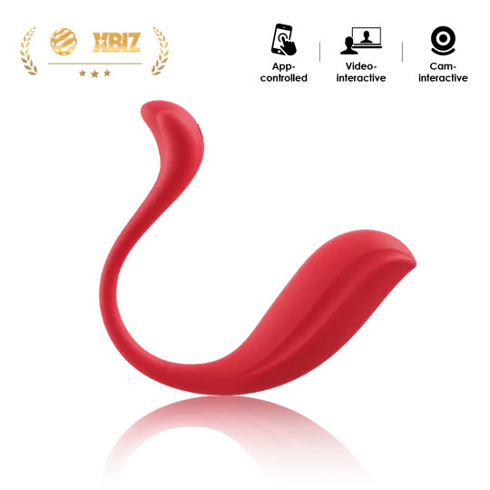 Svakom Phoenix Neo 2 Interactive App-Controlled Bullet Vibrator Red