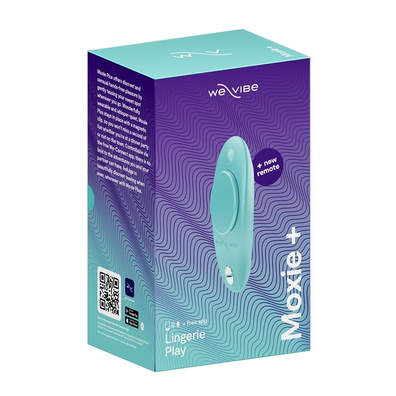 We Vibe Moxie+ Panty Vibrator Aqua