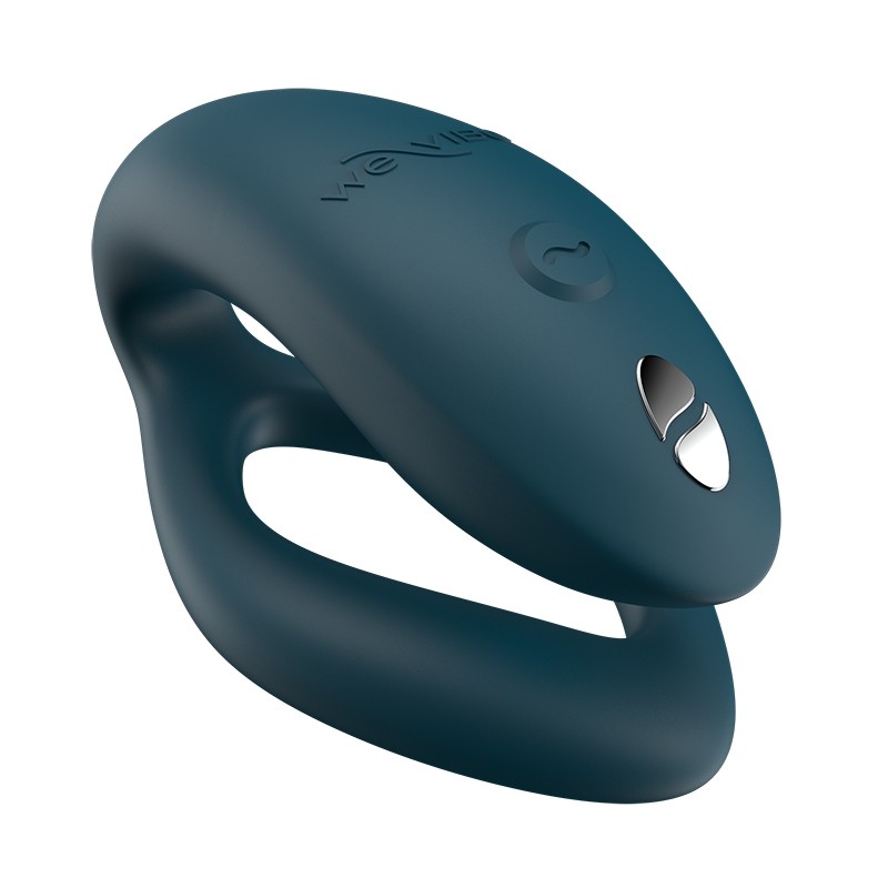 We Vibe Sync O Adjustable Couple's Vibrator Velvet Green