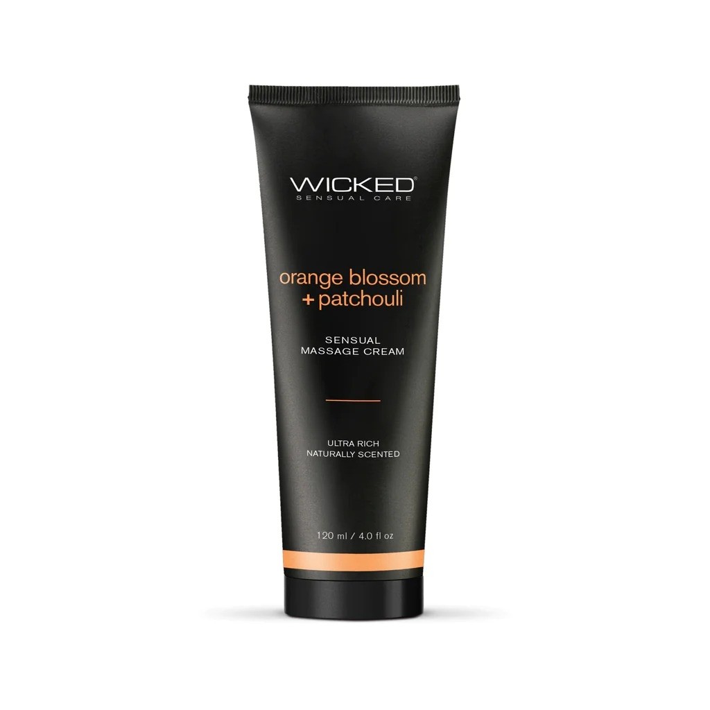 Wicked Orange Blossom + Patchouli Massage Cream 4.0oz 