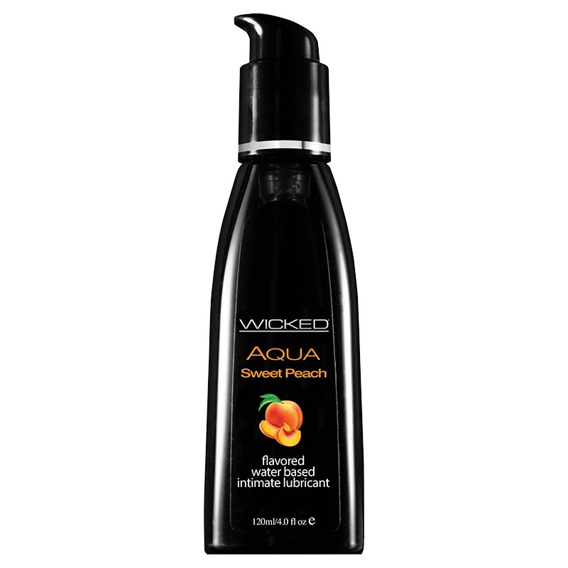 Wicked Aqua Sweet Peach Lubricant 4.0oz