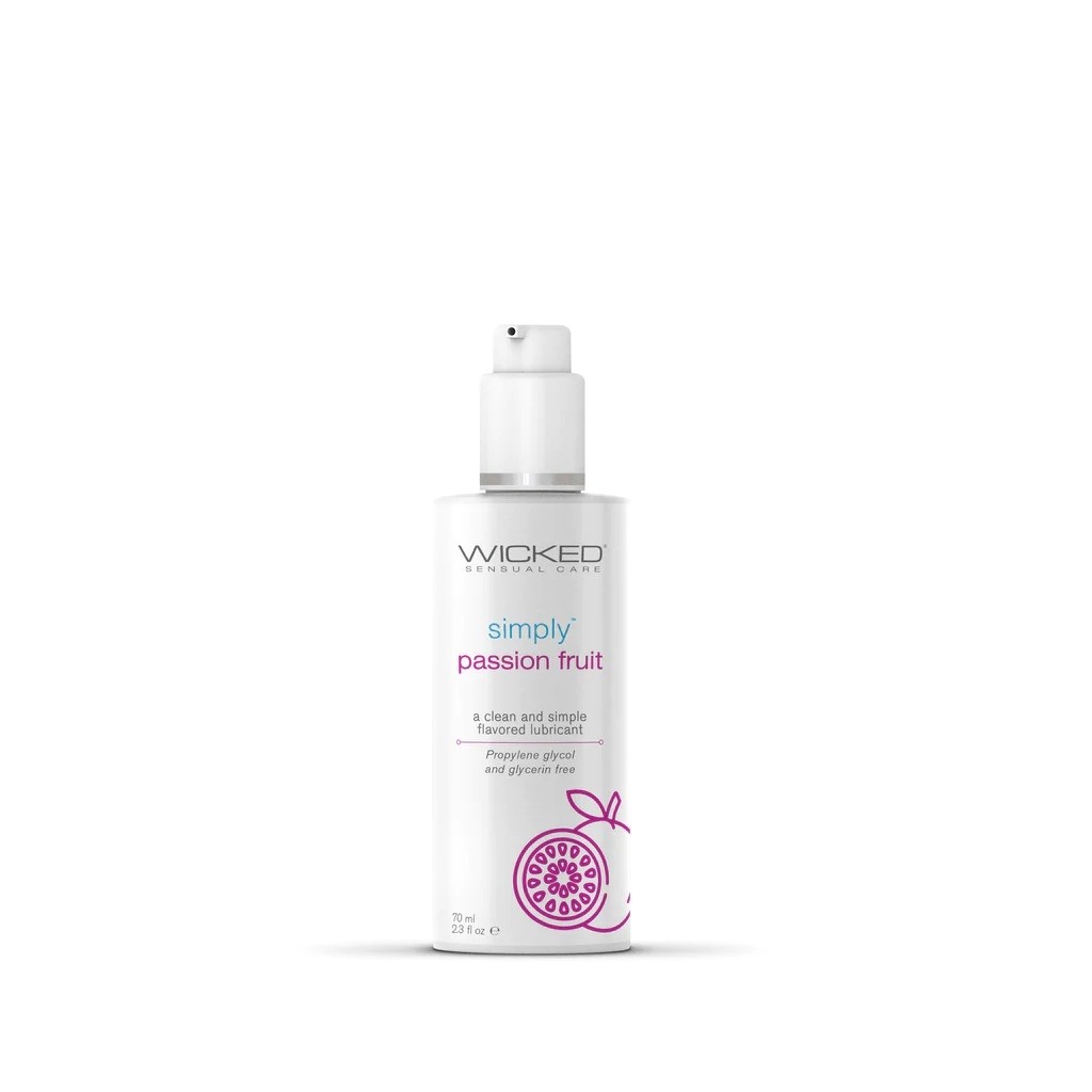 Wicked Simply Aqua Passion Fruit Lubricant 2.3oz