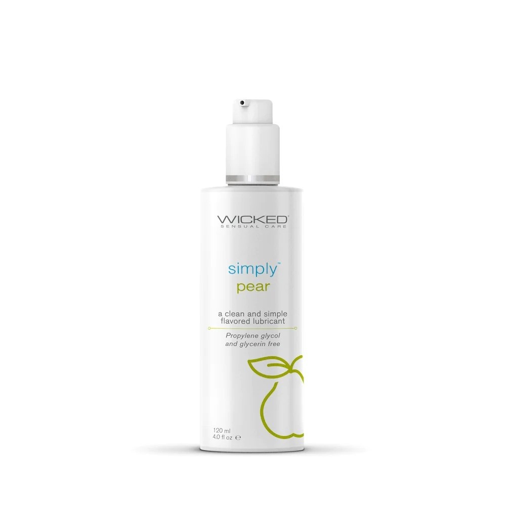 Wicked Simply Aqua Pear Lubricant 4.0oz