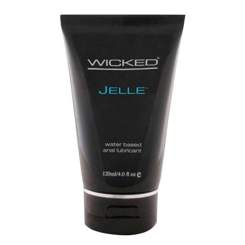 Wicked Jelle Water Based Anal Gel Lubricant 4.0oz