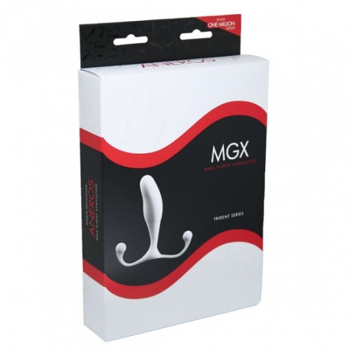 Aneros Trident Series MGX Male G-Spot Stimulator White