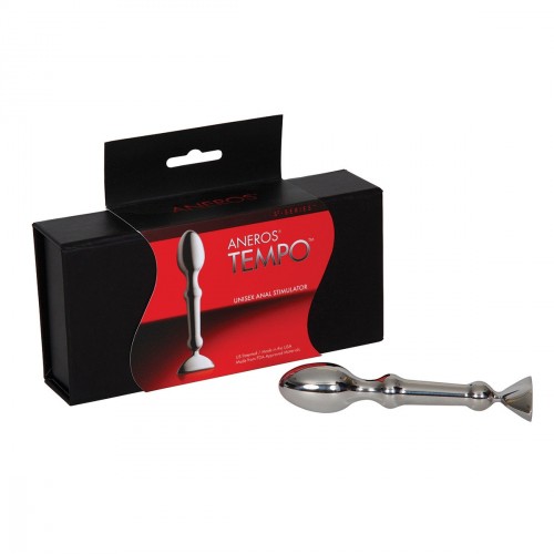 Aneros Tempo Stainless Steel Unisex Anal Stimulator HUSH Canada 1