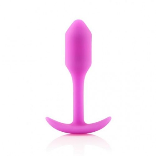 B Vibe Snug Plug 1 Butt Plug Fuchsia