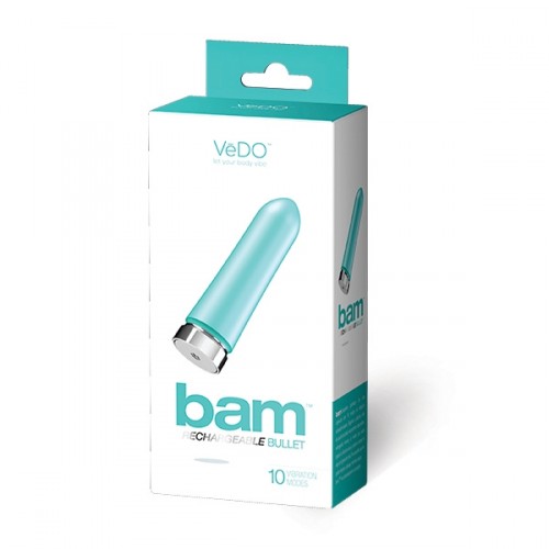 VeDO BAM Rechargeable Bullet Turquoise