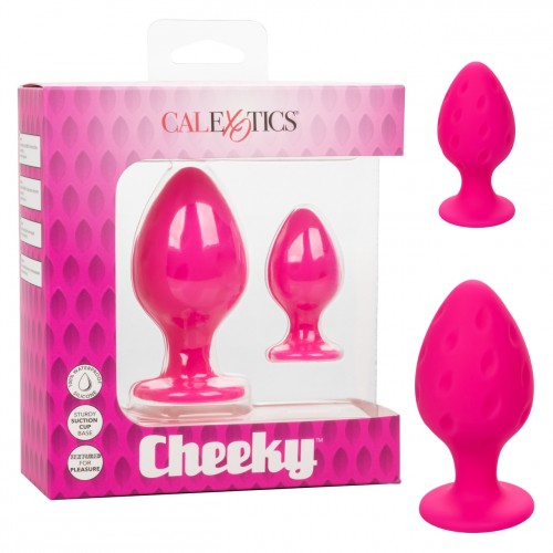 CalExotics Cheeky Plug Set Pink