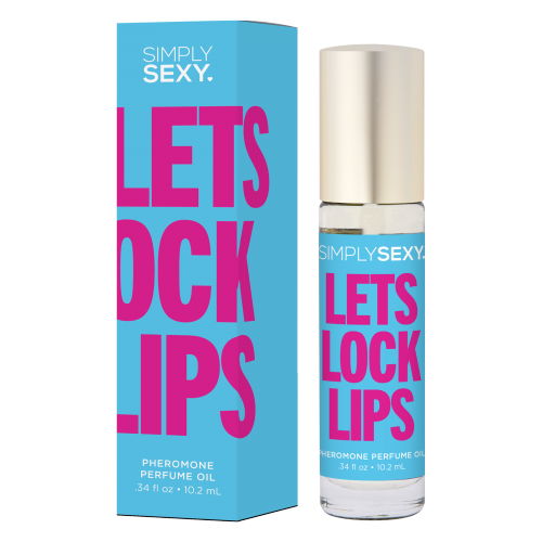 Classic Brands Simply Sexy Affirmations Collection Pheromone Infused Perfume Oil Let's Lock Lips
