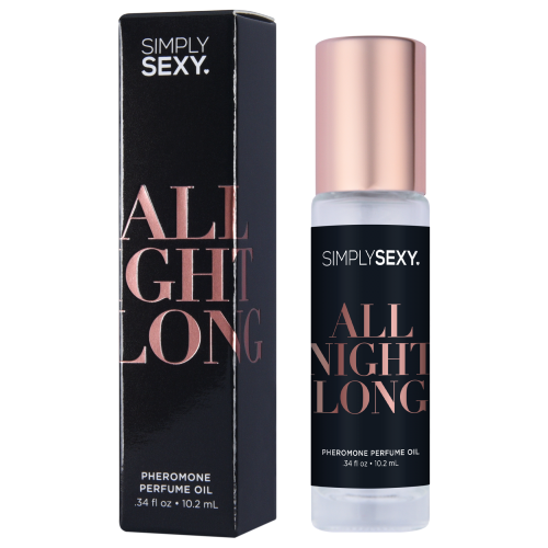 Classic Brands Simply Sexy Confessions Collection Pheromone Infused Perfume Oil Roll-On All Night Long