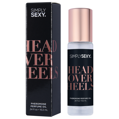 Classic Brands Simply Sexy Confessions Collection Pheromone Infused Perfume Oil Roll-On Head Over Heels