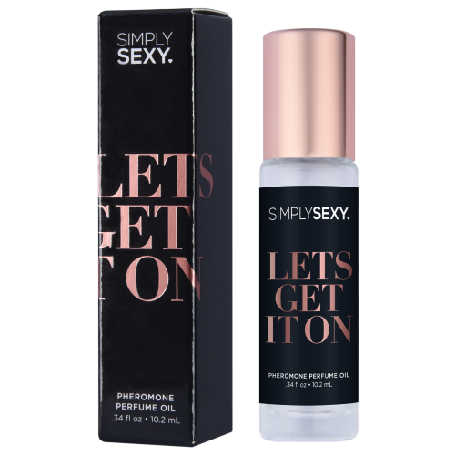 Classic Brands Simply Sexy Confessions Collection Pheromone Infused Perfume Oil Roll-On Let's Get It On