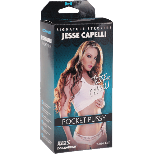 Doc Johnson Jesse Capelli ULTRASKYN Pocket Pussy Masturbator