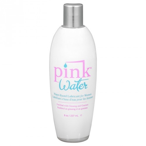 Pink Water Based Lubricant for Women 8oz