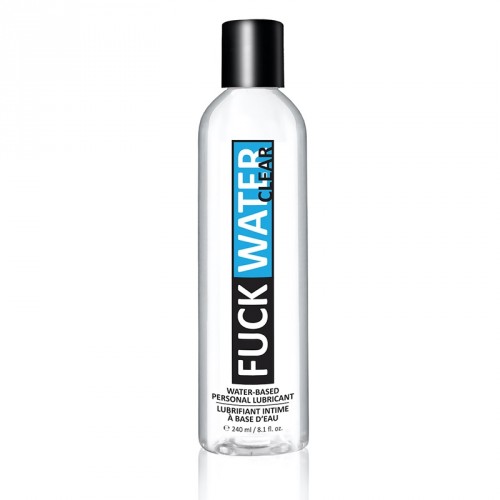 FuckWater Clear Water Based Lubricant 8.1oz HUSH Canada