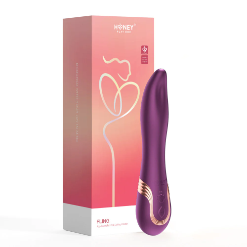 Honey Play Box Fling App-Controlled Licking Vibrator