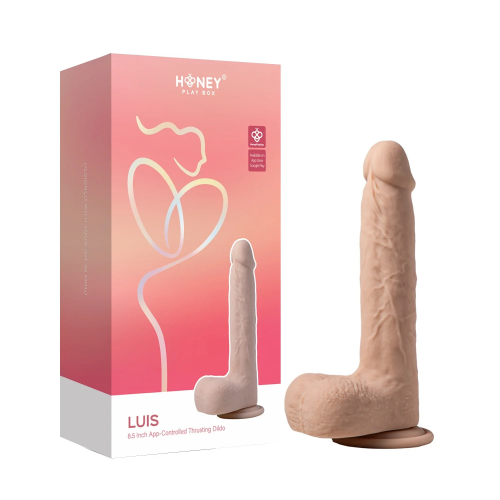 Honey Play Box Luis App-Controlled 8.5 Inch Real Realistic Thrusting Dildo