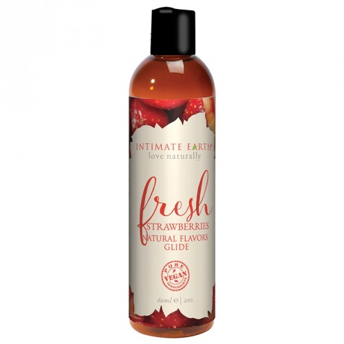 Intimate Earth Fresh Strawberries Oral Pleasure Glide 2oz